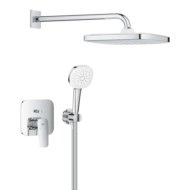 Душевая система скрытого монтажа Grohe Cubeo с Tempesta 250 (1053360000) - Фото 1 Душевая система скрытого монтажа Grohe Cubeo с Tempesta 250 (1053360000) - изображение 1