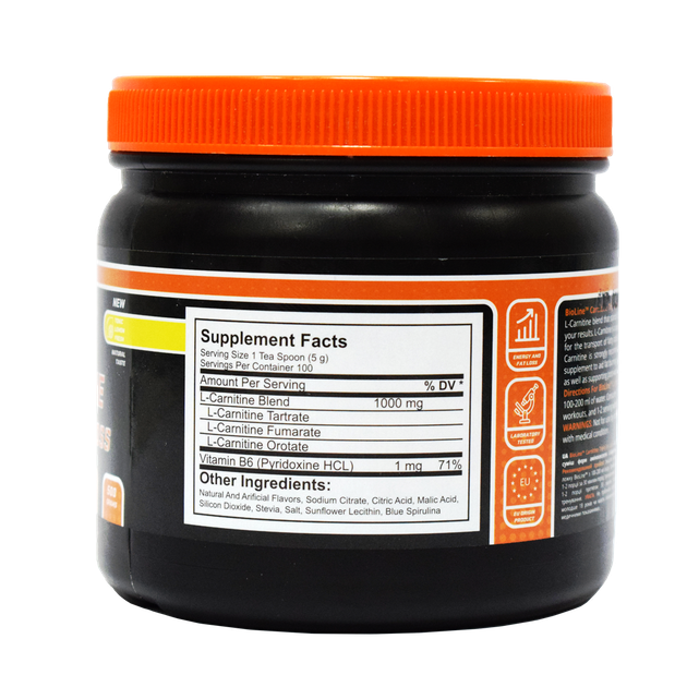 Жиросжигатель BioLine Triple Fat Loss Лимон 0,5 кг - изображение 2