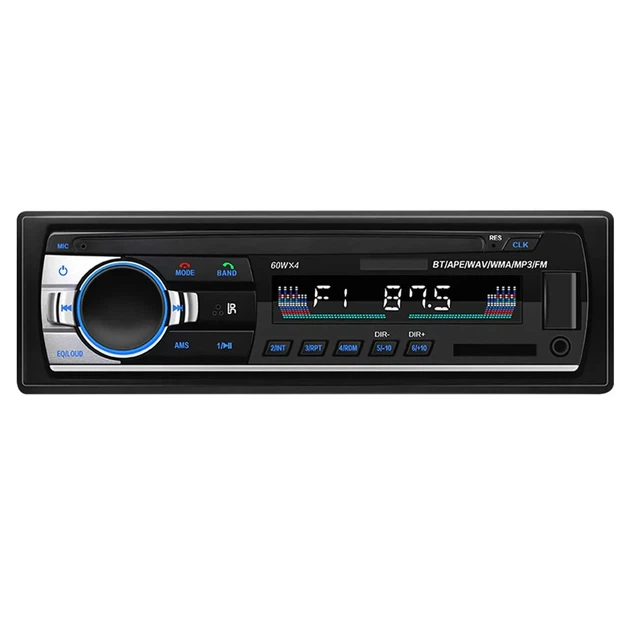 Автомагнитола с Bluetooth, 1DIN, MP3-SA-520 ISO / Магнитола с LED подсветкой в авто / Магнитофон в машину - изображение 10