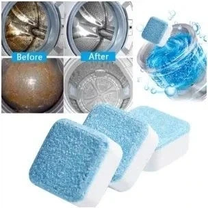 Антибактериальное средство очистки стиральных машин Washing mashine cleaner №2 в шипучих таблетках 12 шт - изображение 3