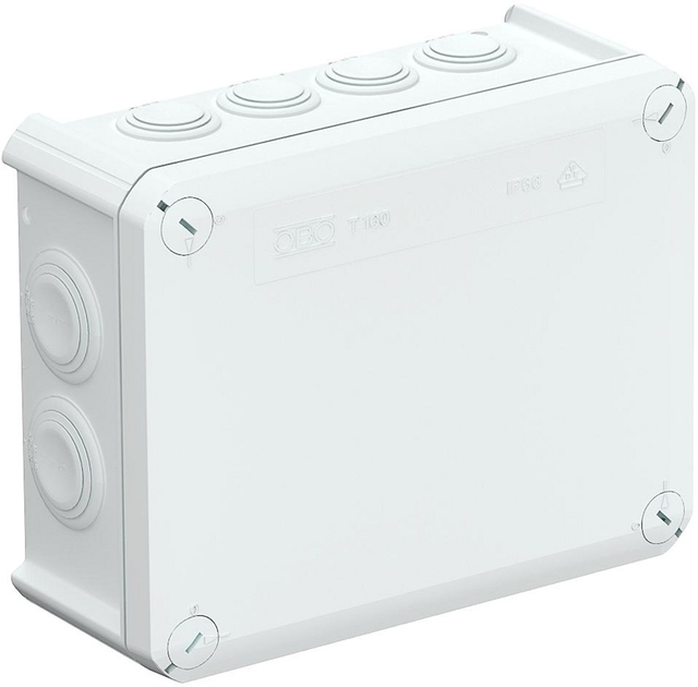 Skrzynka montażowa OBO Bettermann T 160 White (OBO2007541) - obraz 1
