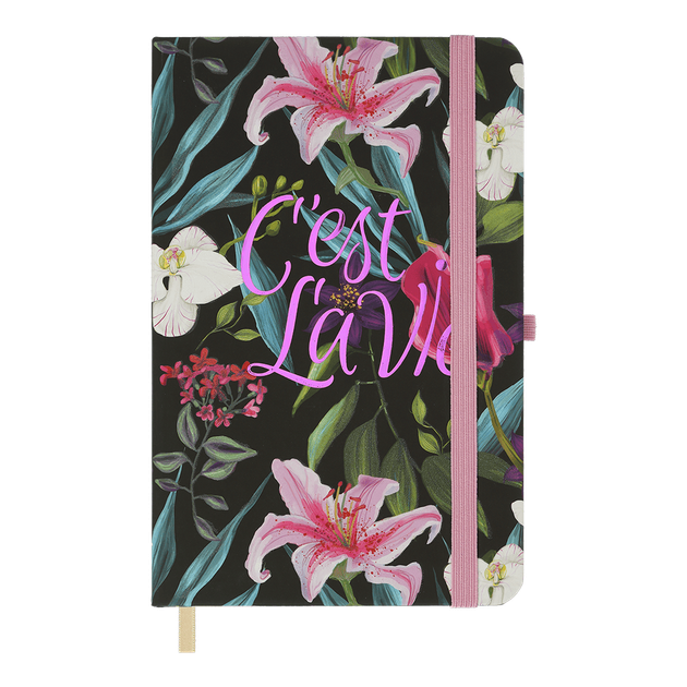 Книжка записна BM.255112-01 TROPICAL на гумці 96арк 136х207мм клітинка, офс,тверда обкладинка(10) - Фото 1 Книжка записна BM.255112-01 TROPICAL на гумці 96арк 136х207мм клітинка, офс,тверда обкладинка(10) - изображение 1