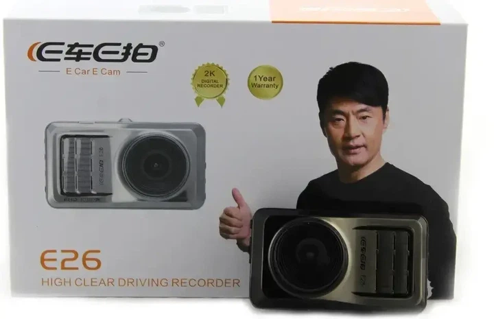 Видеорегистратор DVR E26 автомобильный 12Mp Metall 4724 - изображение 9