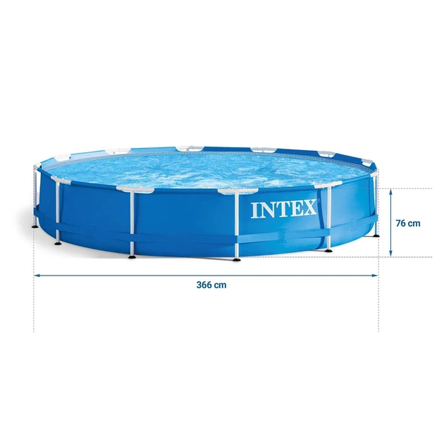 Басейн каркасний 9в1 INTEX 28212, 366 x 76 см - изображение 4
