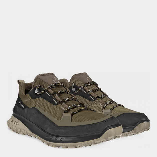 Buty sportowe męskie skórzane z membraną ECCO ULT-TRN M 82425456665 46 30.2 cm Zielone (194891296731) - obraz 2