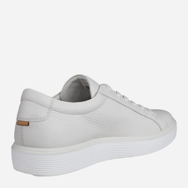 Sneakersy damskie skórzane ECCO Soft 60 W 21920301007 42 27.5 cm Białe (194891254793) - obraz 3