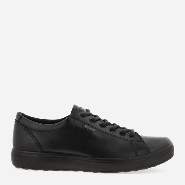 Sneakersy męskie skórzane ECCO Soft 7 M 43036421001 44 Czarne (809704006598) - obraz 1