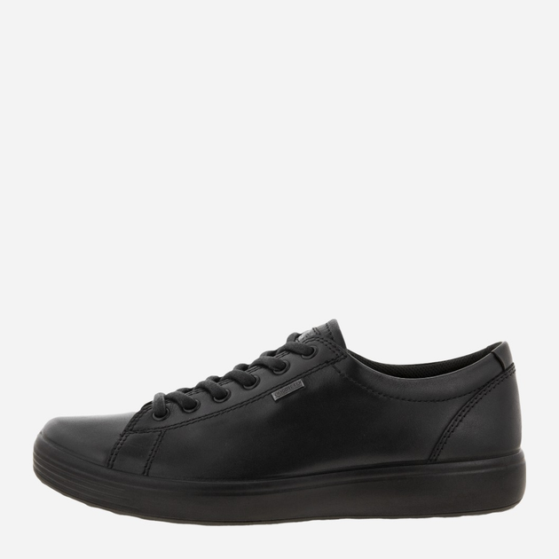Sneakersy męskie skórzane ECCO Soft 7 M 43036421001 44 Czarne (809704006598) - obraz 3