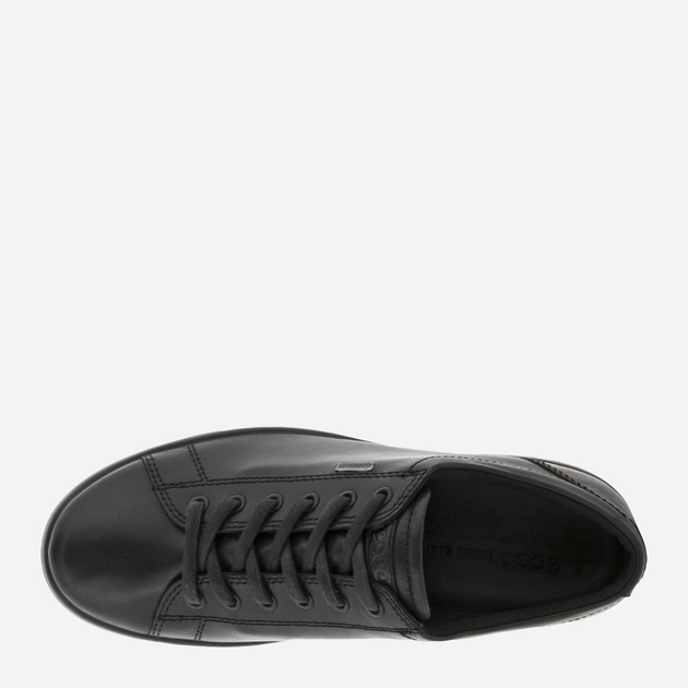 Чоловічі кеди низькі ECCO Soft 7 M 43036421001 47 Чорні (809704006628) - зображення 7