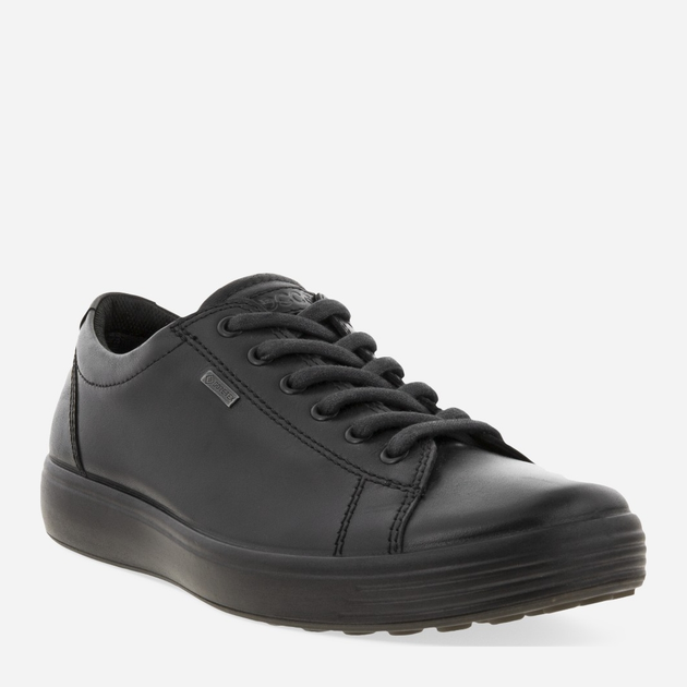 Чоловічі кеди низькі ECCO Soft 7 M 430364-21001 45 Чорні (809704006604) - зображення 5