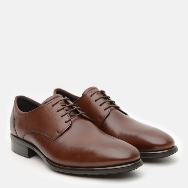 Buty derby męskie skórzane ECCO Citytray 51273401053 45 29.5 cm Brązowe (825840931150) - obraz 2