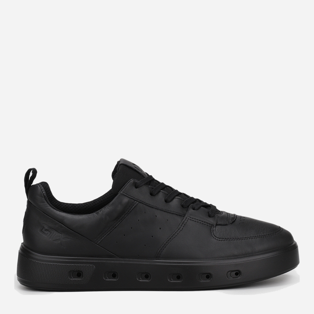 Sneakersy męskie skórzane do kostki ECCO Street 720 M 52081401001 47 30.8 cm Czarne (194890568976) - obraz 1
