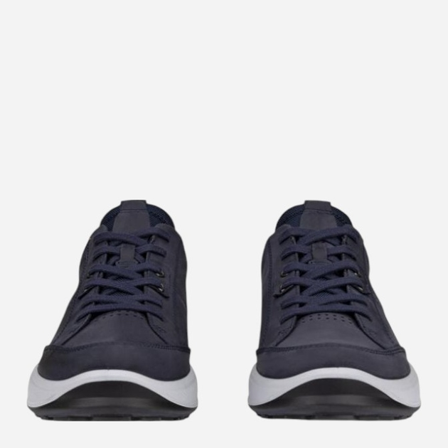 Sneakersy męskie skórzane ECCO Byway 2.0 52280450595 41 26.8 cm Granatowe (194891759151) - obraz 4