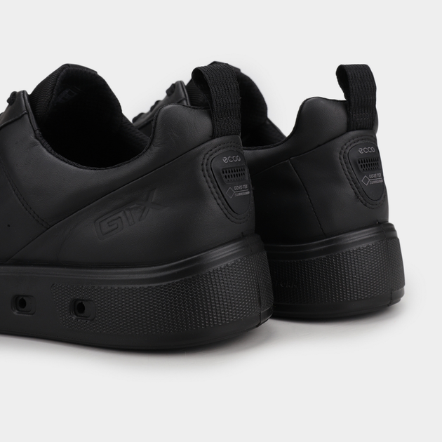 Sneakersy męskie skórzane do kostki ECCO Street 720 M 52081401001 47 30.8 cm Czarne (194890568976) - obraz 5