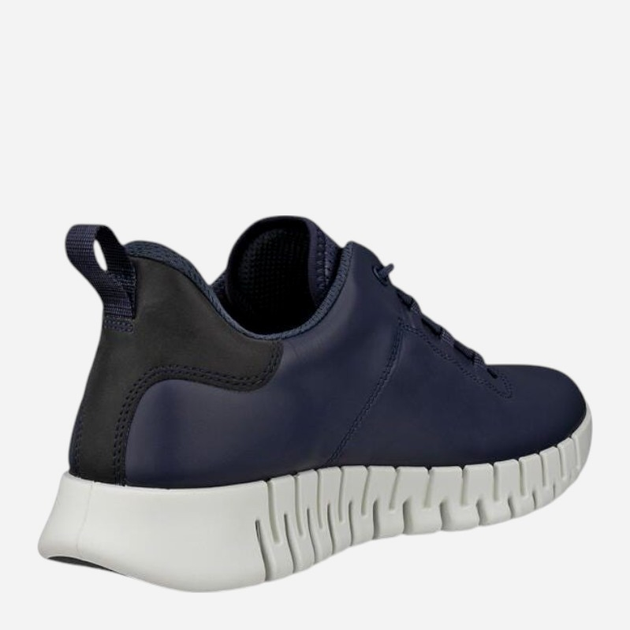 Sneakersy męskie skórzane ECCO Gruuv 52520450595 42 Granatowe (194891177030) - obraz 3