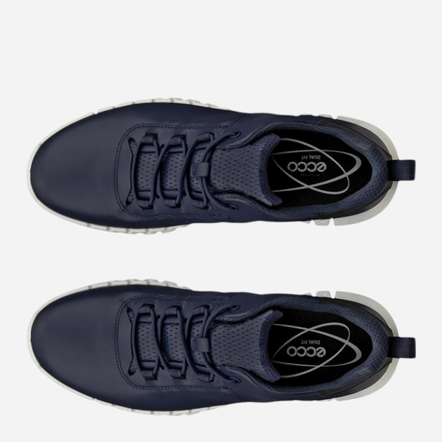 Sneakersy męskie skórzane ECCO Gruuv M 52520450595 48 31.5 cm Granatowe (194891177092) - obraz 5