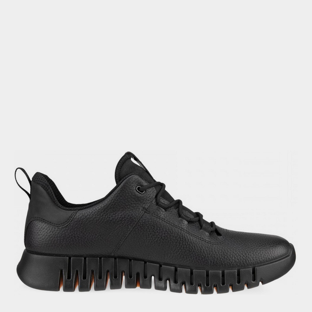 Sneakersy męskie skórzane ECCO Gruuv M 52522401001 40 25.5 cm Czarne (194891314336) - obraz 4