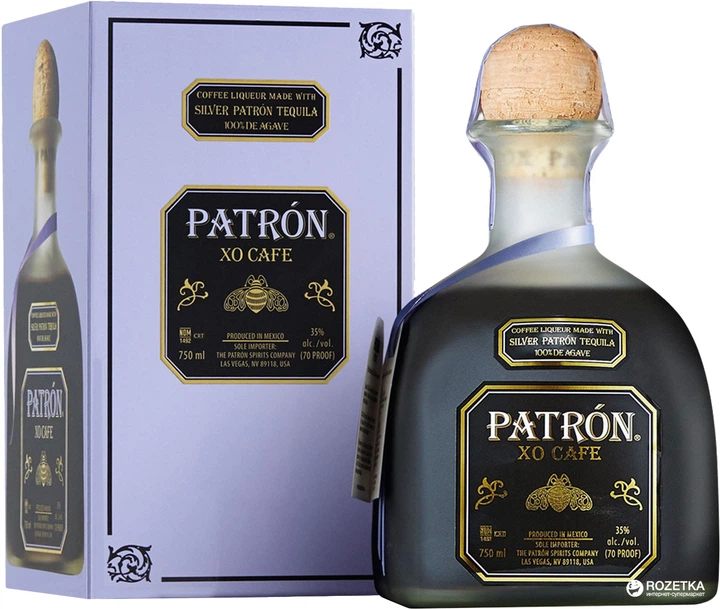 その他 PATRON XO CAFE Лікер Patron XO Cafe Liquor 0.75 л 35% (721733000036) – фото