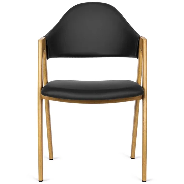 Стул кухонный MEBEL ELITE WILLY черный/экокожа ME.WILLY/CZ/E/K - изображение 2