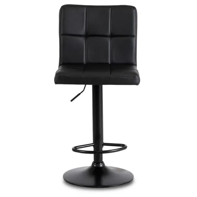 Барный стул MEBEL ELITE NERO Черный / экокожа ME.NERO/CZ/CZ/E/H - изображение 4
