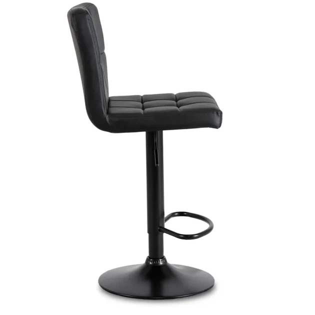 Барный стул MEBEL ELITE NERO Черный / экокожа ME.NERO/CZ/CZ/E/H - изображение 6
