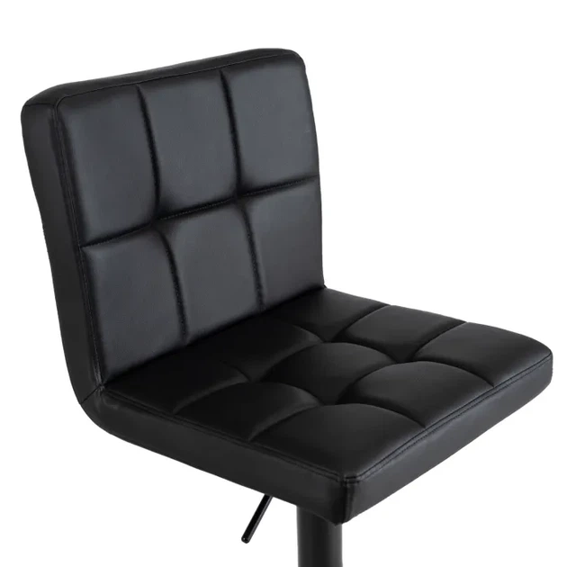 Барный стул MEBEL ELITE NERO Черный / экокожа ME.NERO/CZ/CZ/E/H - изображение 8