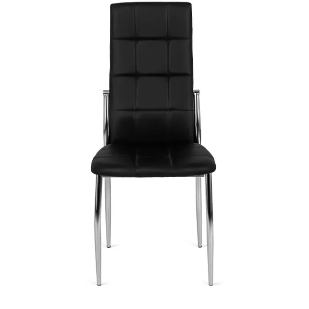 Стул кухонный MEBEL ELITE MOLLY, черный / экокожа ME.MOLLY/CZ/CH/E/K - изображение 2