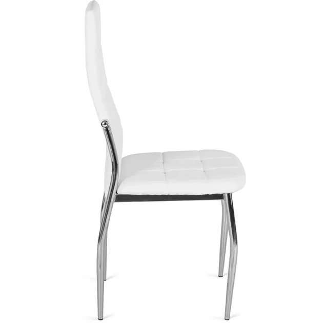 Стул кухонный MEBEL ELITE MOLLY, белый / экокожа ME.MOLLY/B/CH/E/K - изображение 2