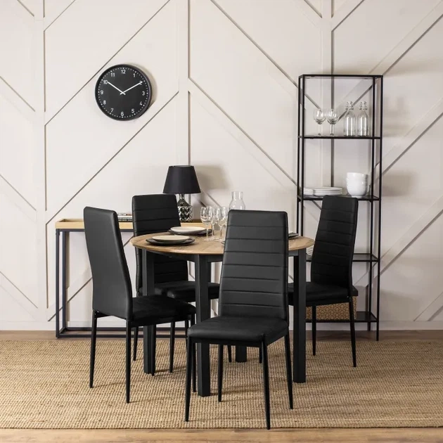 Стул MEBEL ELITE NARIS, черный / экокожа ME.NARIS/CZ/E/K - изображение 2