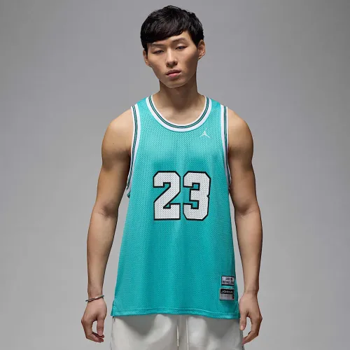 Чоловіча Майка Jordan M ESS SUMMER JERSEY Бірюзовий M (7dHF9375-392 M) - Фото 1 Чоловіча Майка Jordan M ESS SUMMER JERSEY Бірюзовий M (7dHF9375-392 M) - зображення 1