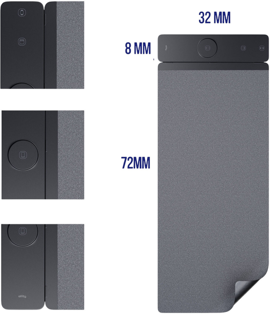 Підставка для ноутбука Allity ALP-100 4-in-1 MagSafe 15W (5906667551051) - зображення 3