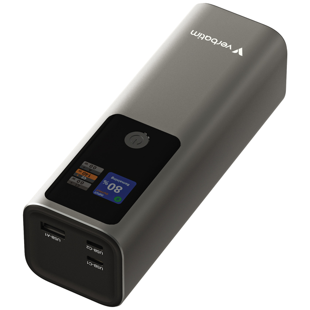 Powerbank Verbatim Charge 'n' Go 27000 mAh 140W Grey (023942322696) - obraz 4