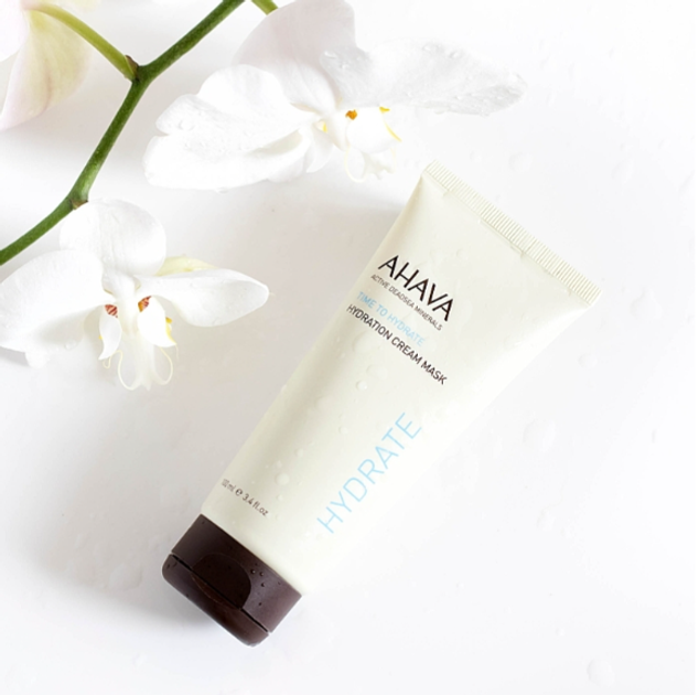 Maska Ahava Time to Hydrate kremowa nawilżająca 100 ml (697045151271) - obraz 4