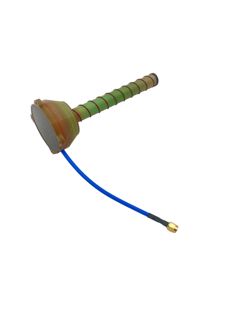 Антенна HELICAL 5.8ГГц 12dBi RHCP, 12 витковая, открытого типа SMA - изображение 3