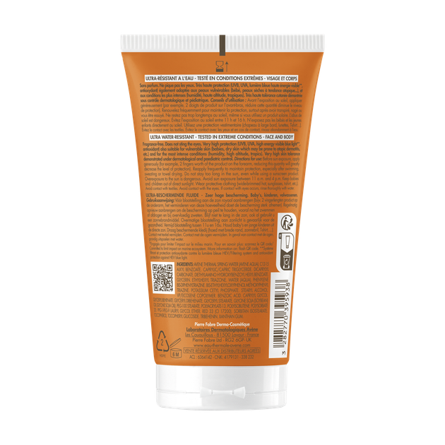 Сонцезахисний флюїд Avene Intense Protect SPF 50+ 150 мл (3282770395938) - Фото 2 Сонцезахисний флюїд Avene Intense Protect SPF 50+ 150 мл (3282770395938) - зображення 2