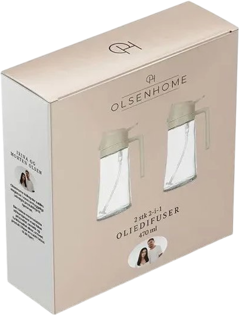 Набір дозаторів для олії Olsen Home 2 в 1 470 мл 2 шт (ZES5740007822605) - зображення 2