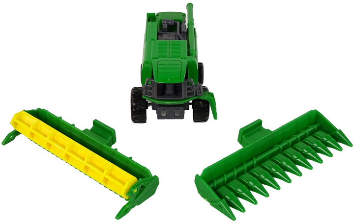 Kombajn LEAN Toys Pojazd rolniczy z przystawką Zielono-żółty 14828 (5905515352932) - obraz 6
