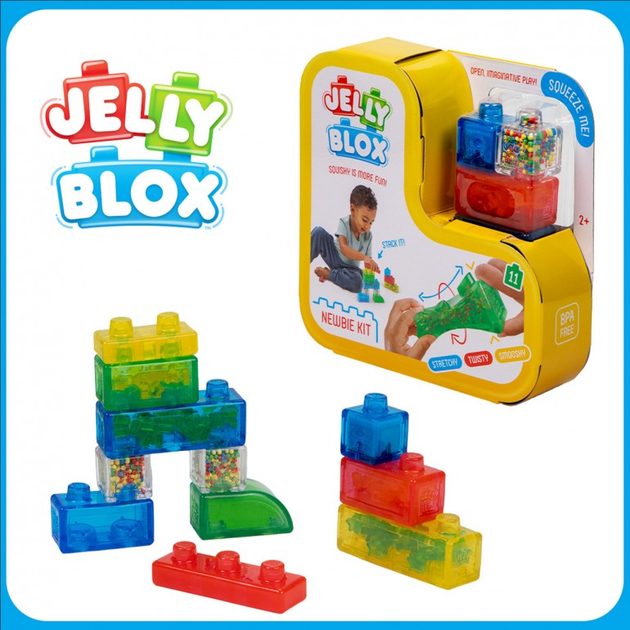Miękkie klocki Goliath Jelly Blox Newbie Kit (8720077316911) - obraz 2