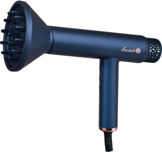 Фен Lucznik HyperAir IQ 1.0 Midnight Blue - зображення 4