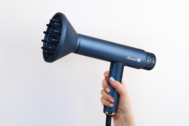 Фен Lucznik HyperAir IQ 1.0 Midnight Blue - зображення 12