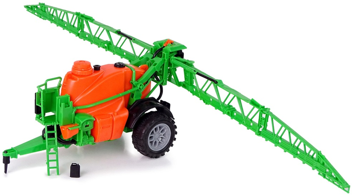 Іграшка LEAN Toys Трактор на батарейках з обприскувачем і музикою Зелений 12116 (5904665998571) - зображення 4
