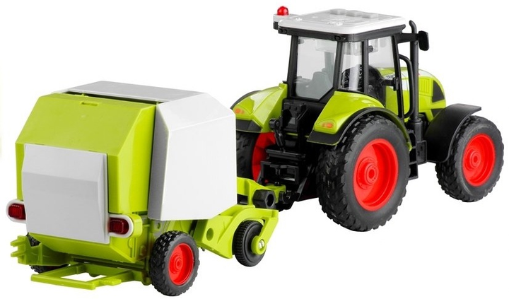 Іграшка LEAN Toys Трактор з пресом для пресування сіна зі звуком 375 см 3572 (5902808156727) - зображення 2