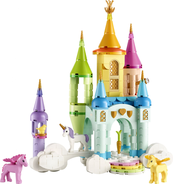 Zestaw klocków LEGO Creator Zamek jednorożca 390 elementów (31175) - obraz 3