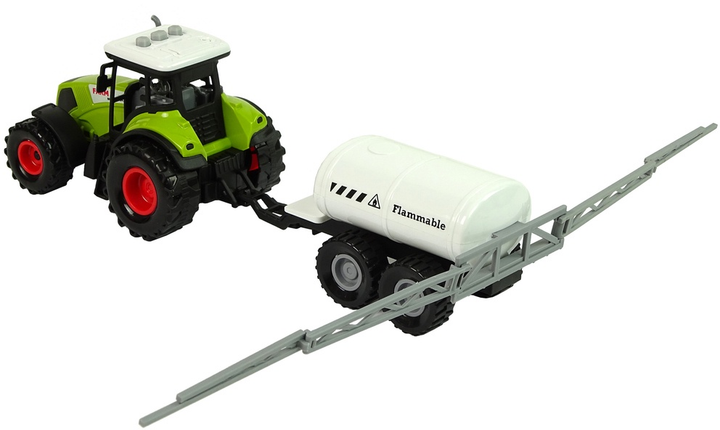 Zestaw LEAN Toys Farma Traktory z naczeppami i opryskiwaczem 3 szt 9952 (5904204758093) - obraz 5