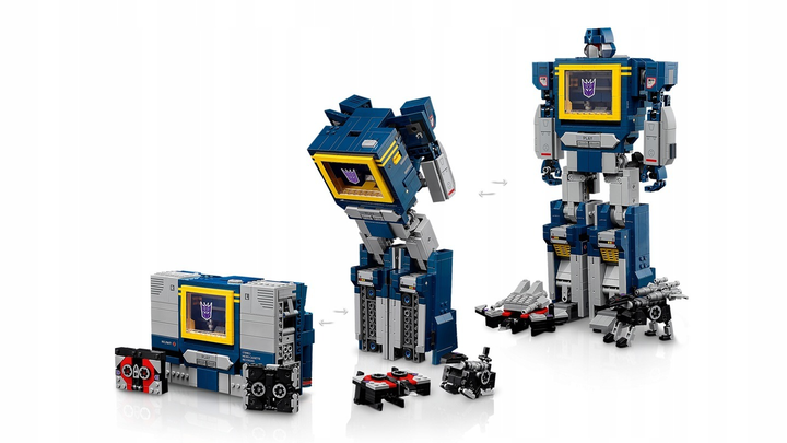 Zestaw klocków LEGO Icons Transformers: Soundwave 1505 elementów (10358) - obraz 3