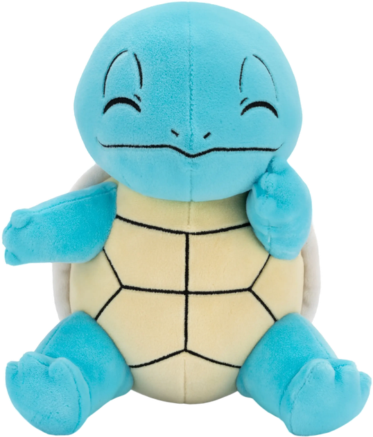 Плюшева іграшка Jazwares Pokemon Squirtle Cdu 20 см (0191726760382) - зображення 1
