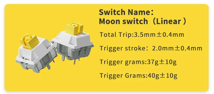 Клавіатура AJAZZ AK820 75% USB Moon Switch Grey - зображення 9