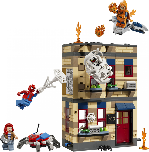 Zestaw klocków LEGO Super Heroes Mieszkanie Petera Parkera 394 elementy (76317) - obraz 2