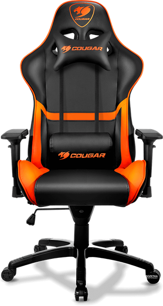 Компьютерное кресло для геймера Cougar Armor black/orange - изображение 3