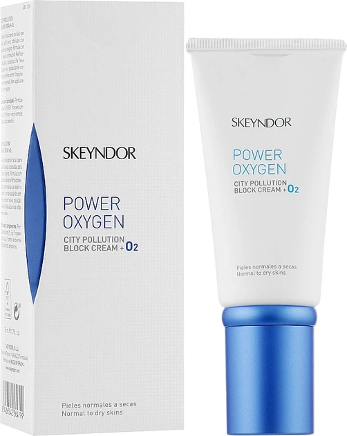 Кисневий детокс-крем для обличчя Skeyndor Power Oxygen City Pollution Block 50 мл (8436542364799) - зображення 2